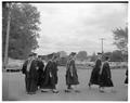 Commencement processional, June 1957