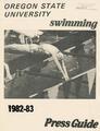 1982-1983 Oregon State University Women's Swimming Media Guide