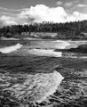 Wave patterns at Boiler Bay, Oregon