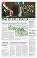 Oregon Daily Emerald, November 13, 2009