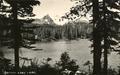 Square Lake near the summit of Santiam Pass, Oregon