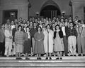 Group portrait of the National Science Foundation Academic Year Institute at Oregon State College for 1959-1960