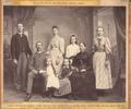 Butler Family of Hood River - 1888 Truman Butler; Mr. Butler; Jesse Butler; Cora Butler; Carrie Butler; Pearl Butler; Mrs. Butler; Nellie Butler