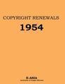 Copyright Renewals:  1954