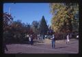 Brick mall near Memorial Union Quad, Oregon State University, Corvallis, Oregon, November 1981