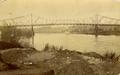 Steel bridge over the Willamette River, Albany, Oregon